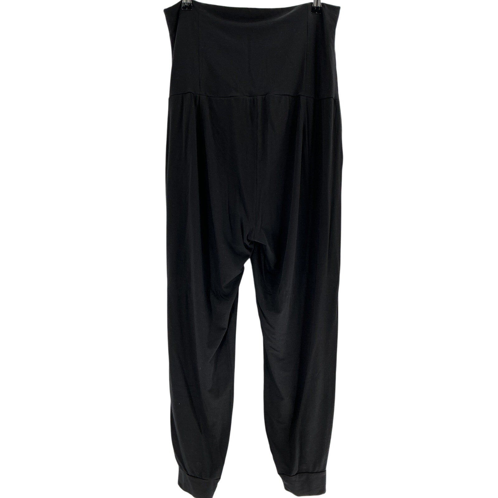 Hatch The Over/Under Black Tencel Easy Pant Size M
