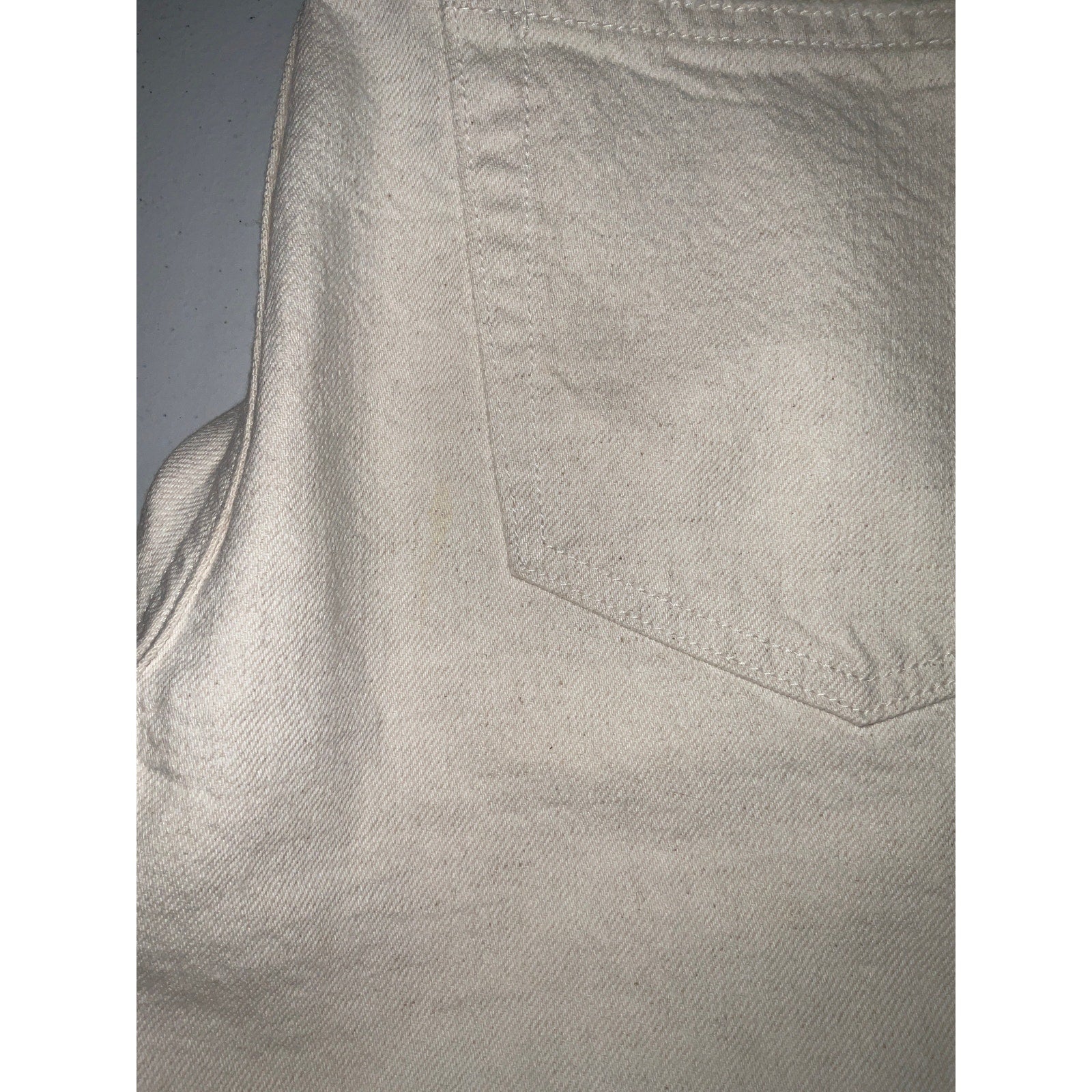 Frame 'Le' White Cotton Brigette High Waist Raw Edge Denim Shorts Size 25