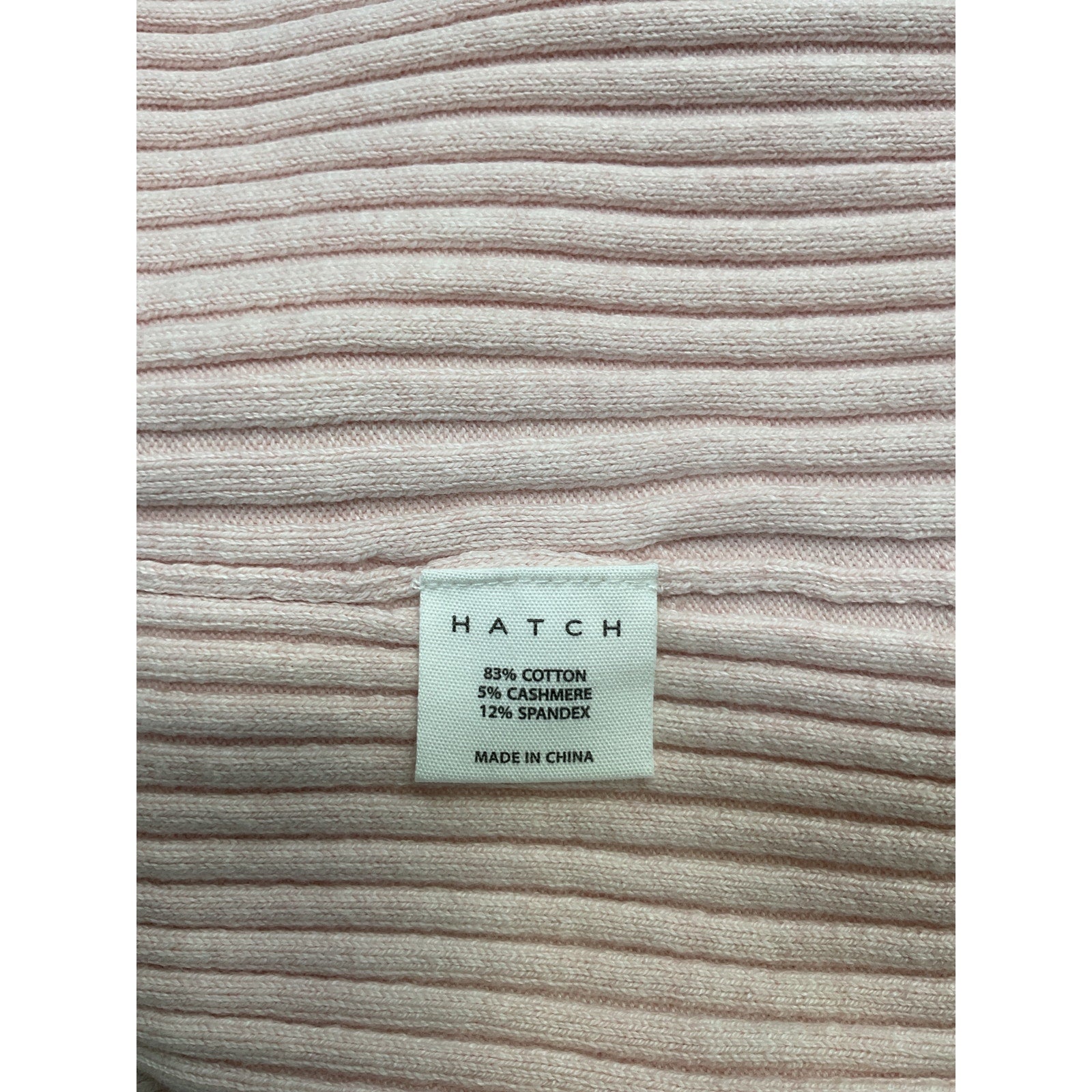 Hatch 'The Lydia' Beige Cotton Sweater Dress Size 0