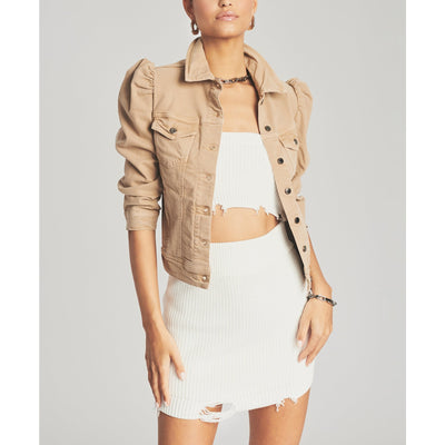 Retrofête 'Ada' Brown Cotton Jacket Size XS