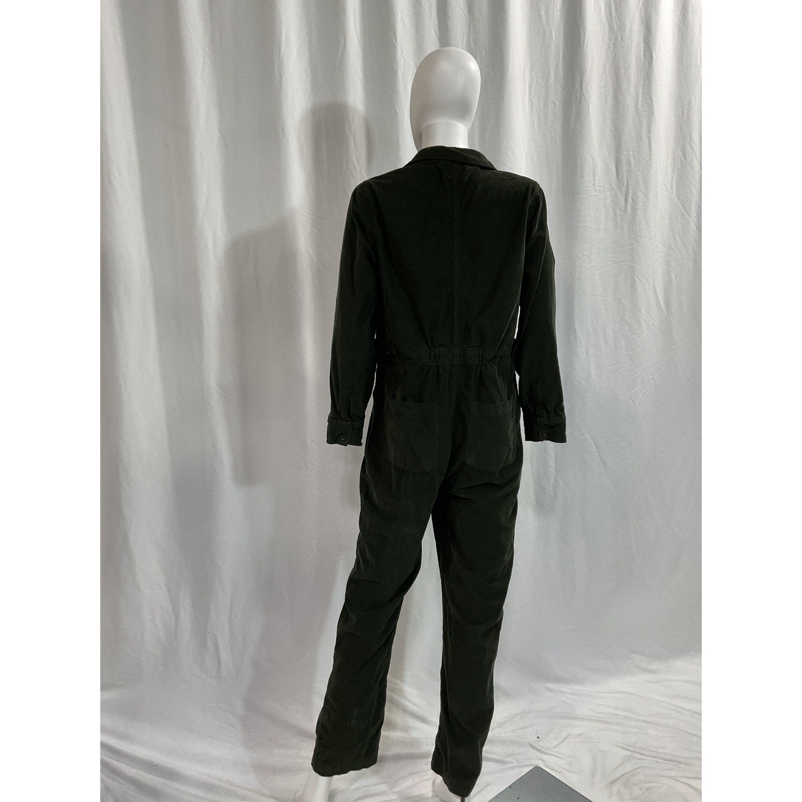 Hatch 'The Everyday' Green Nursing Cord Jumpsuit Size 2