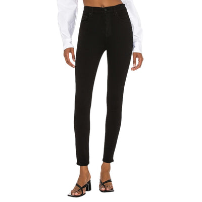 Grlfrnd High Rise Black Kennedy Denim Jeans Size 25