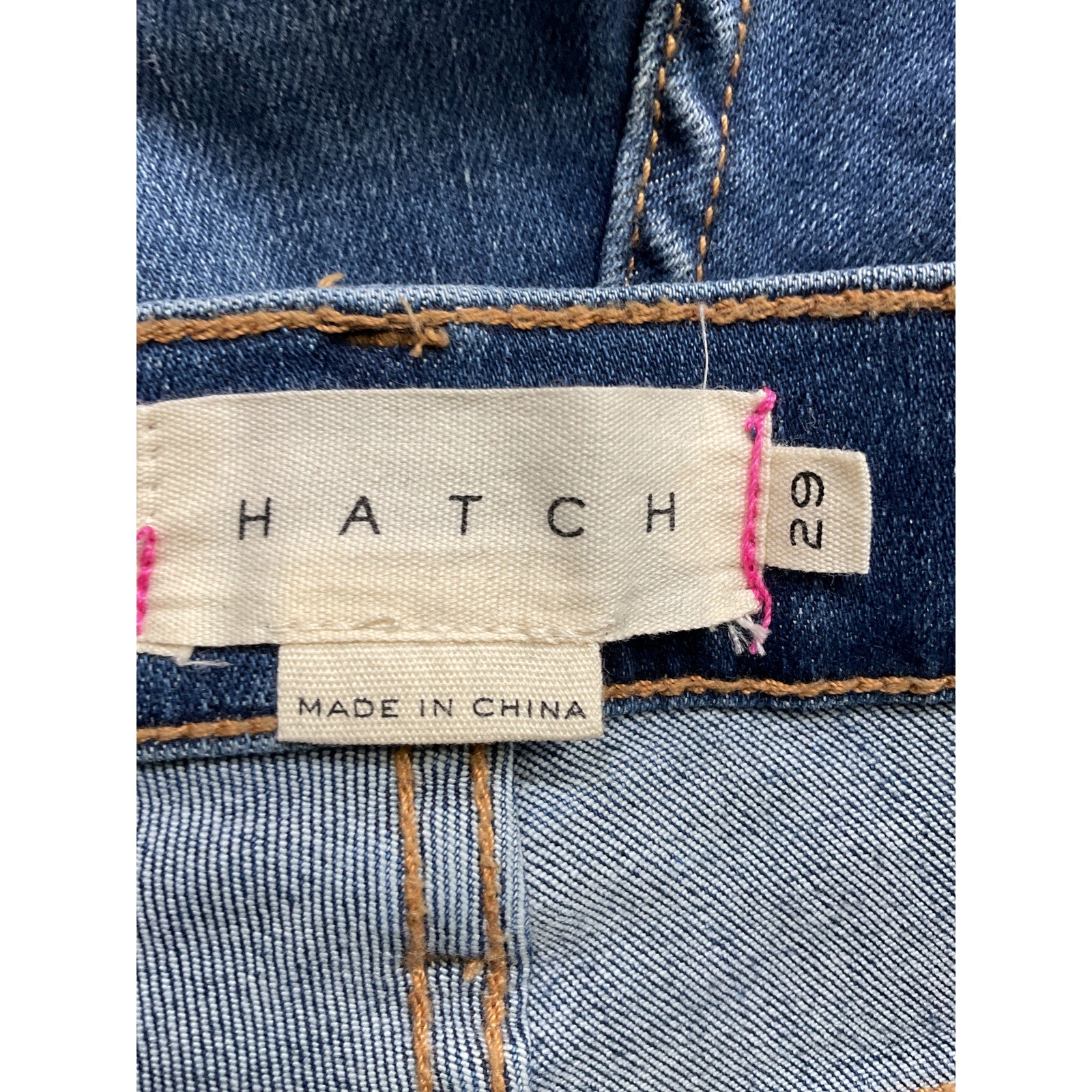 Hatch 'The Slim' Blue Maternity Denim Jean Size 29