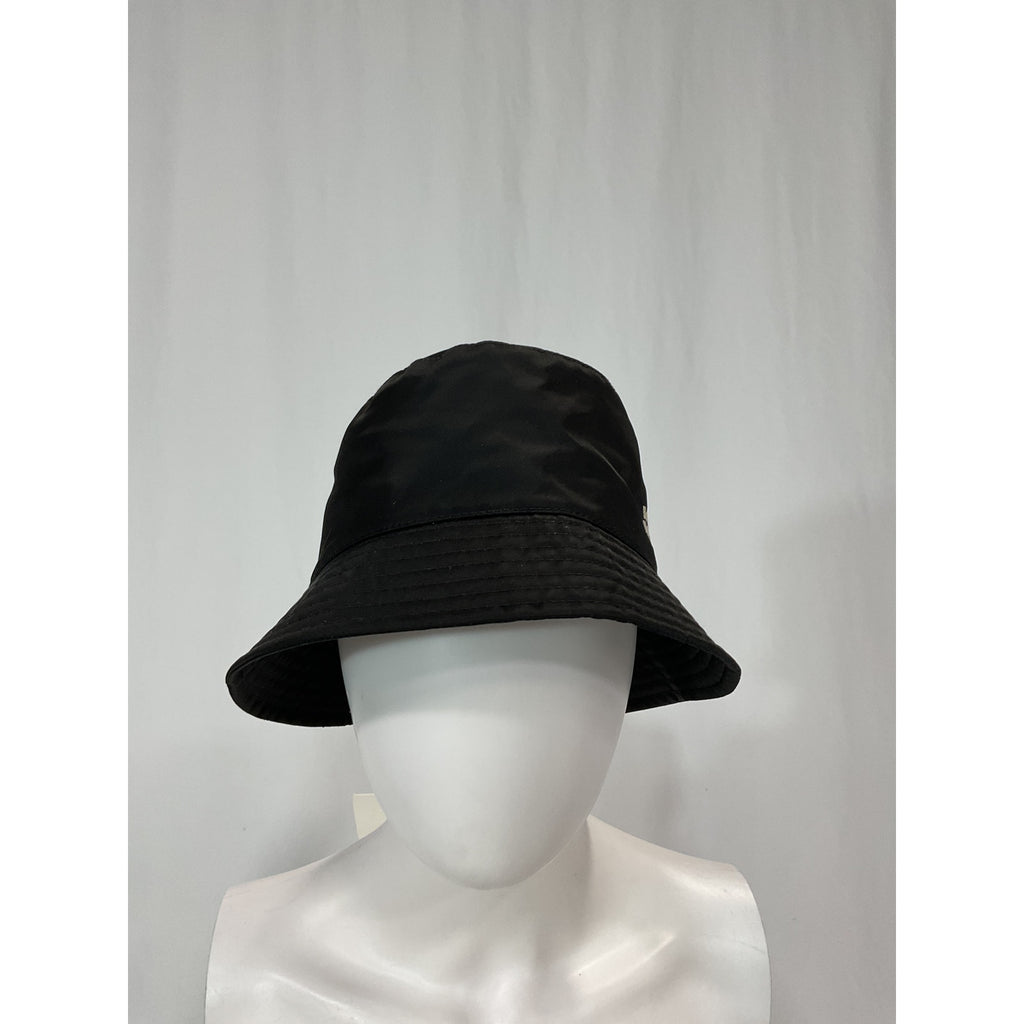 Isabel Marant Black Nylon 'Haley' Logo Hat Size 57 - NWT