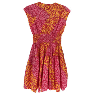 Derek Lam Vibrant Multicolor Tora A-Line Dress Size 0