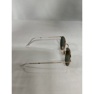 Ray-Ban Round Metal Green Sunglasses Size OS