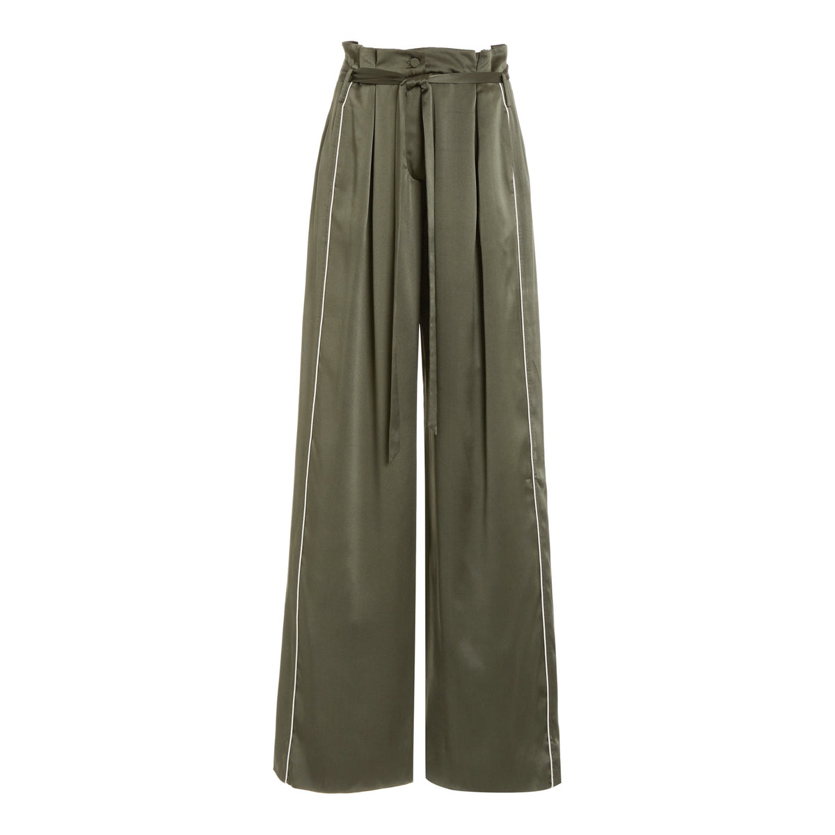 Simkhai Pleated Green Arlet Pants Size 6