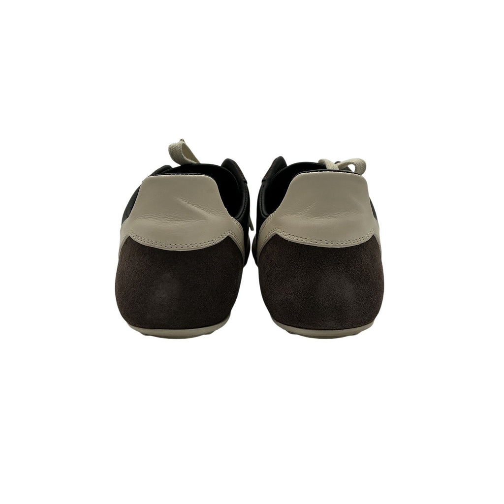 Rick Owens Brown Suede And Leather Sneakers Size 9