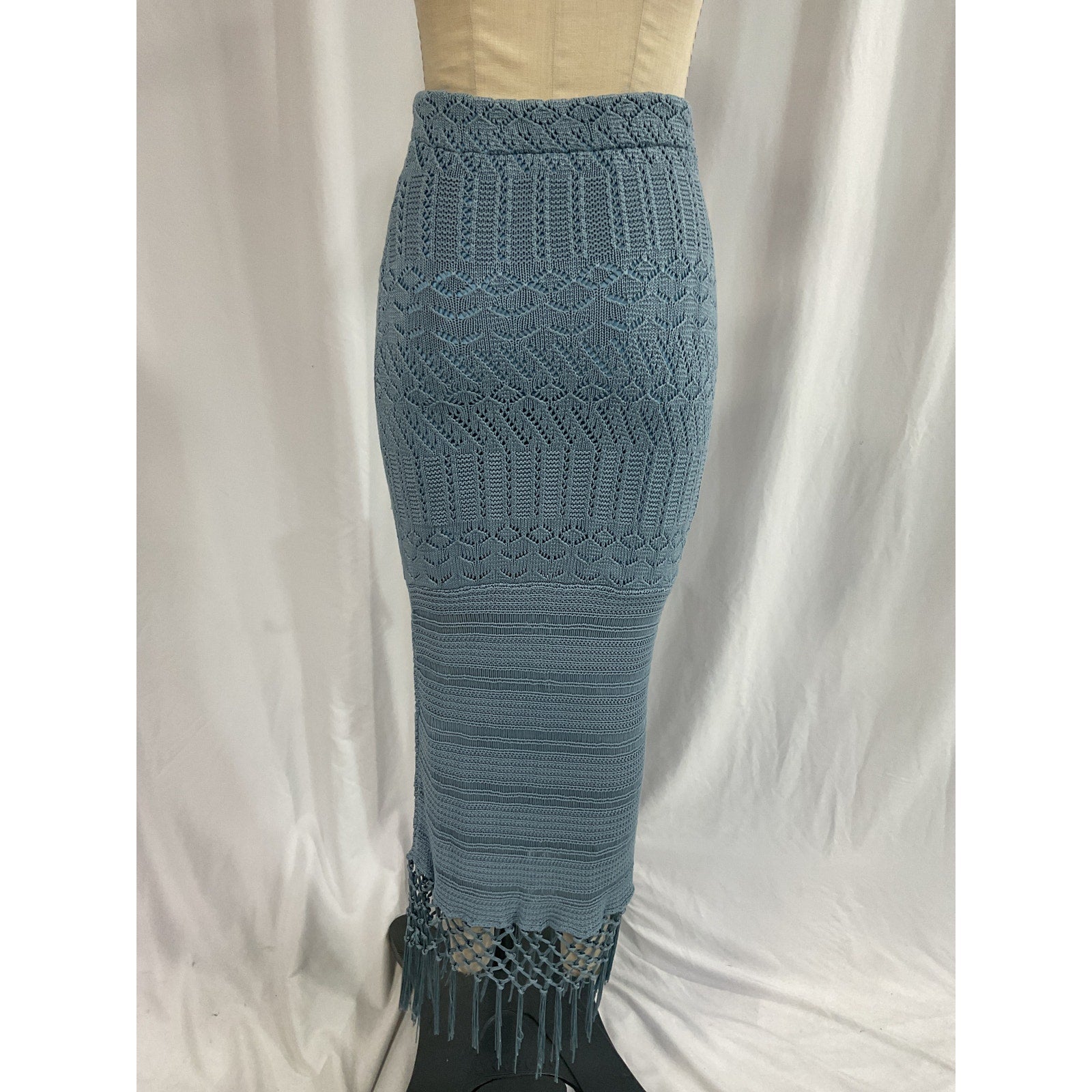 House Of Harlow 1960 x Revolve 'Sandra' Blue Skirt Size XS