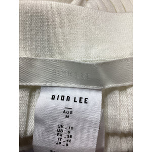 Dion Lee 'Utility' White Mini Skirt Size 28