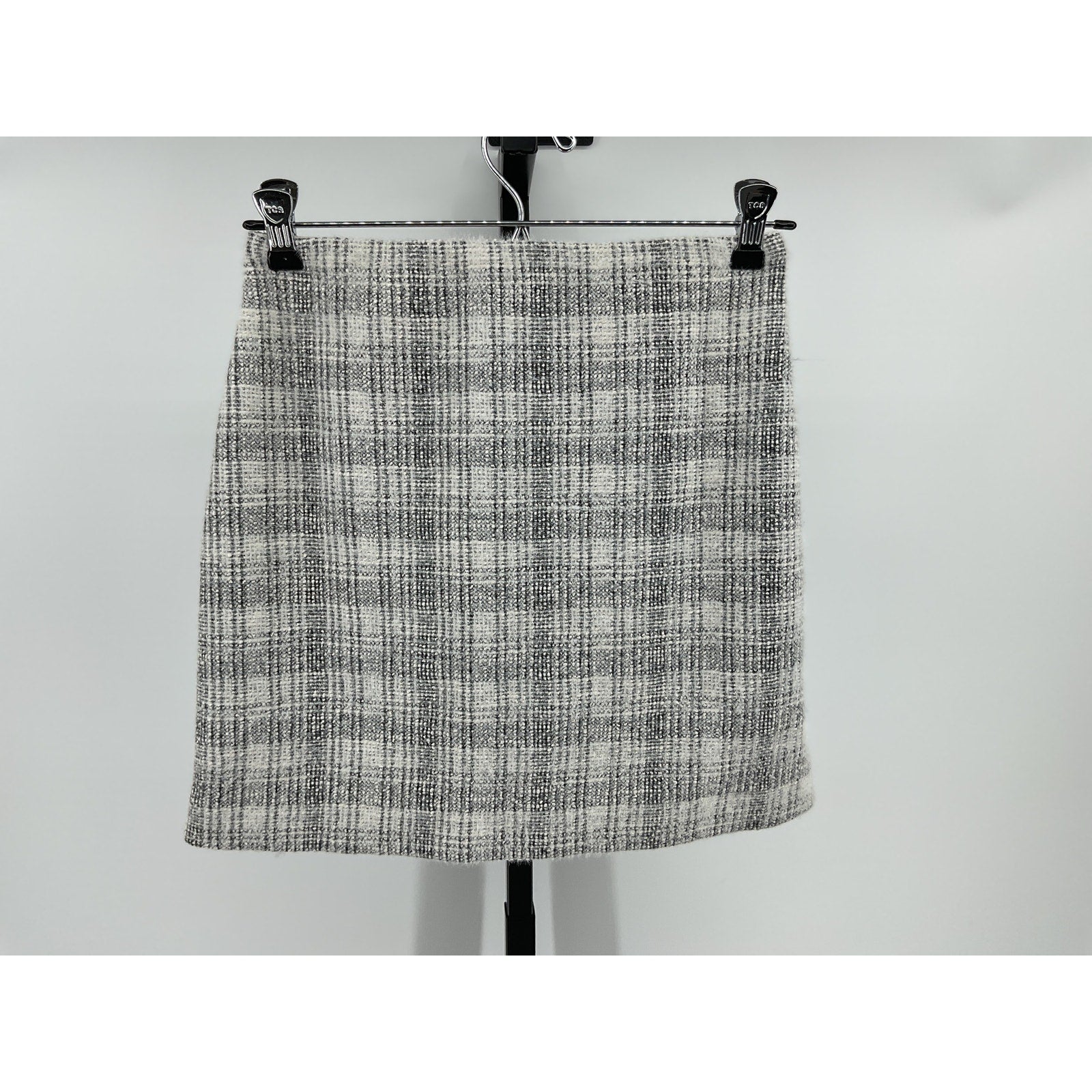 L'Academie 'Leila' Black Poly Mini Skirt Size XS