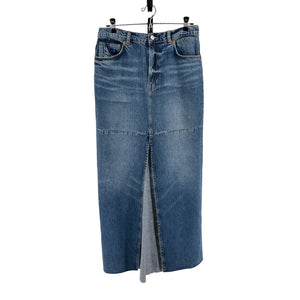 Reformation Maxi Hemlock Tazz Denim Skirt Size 29