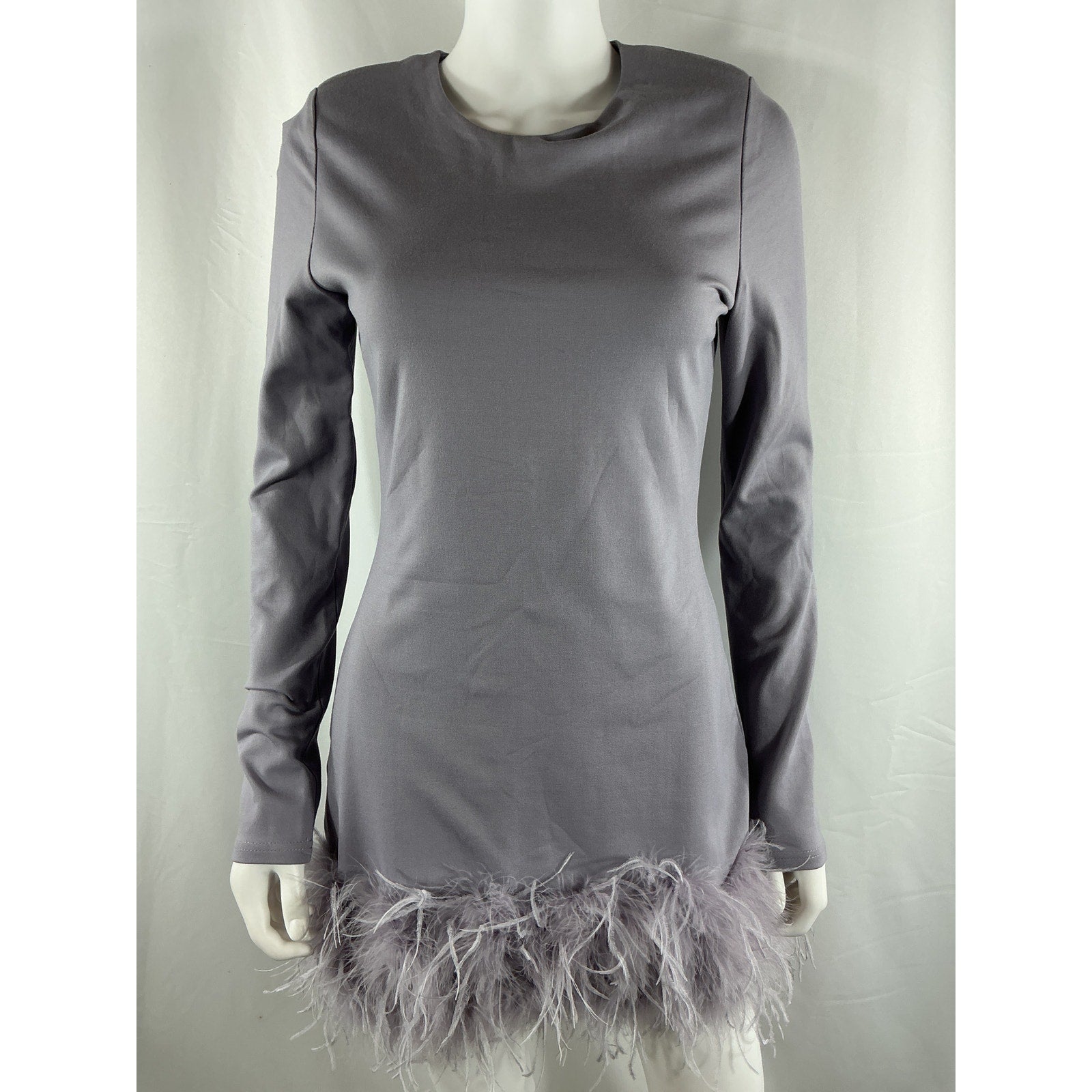 Neiman Marcus 'Lamarque' Purple Rayon Bahira Top Size S - NWT