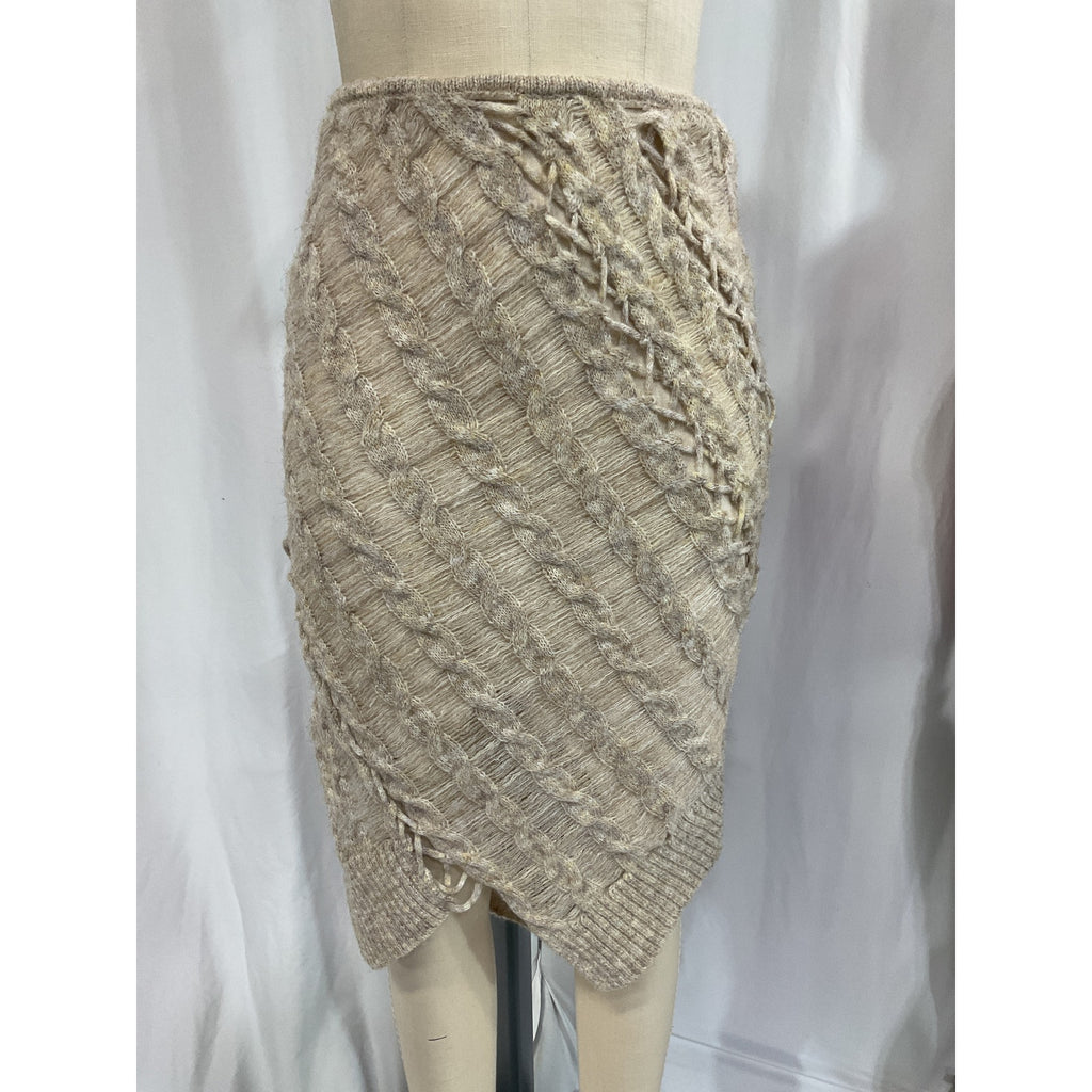 Cult Gaia 'Saphire' Tan Skirt Size S