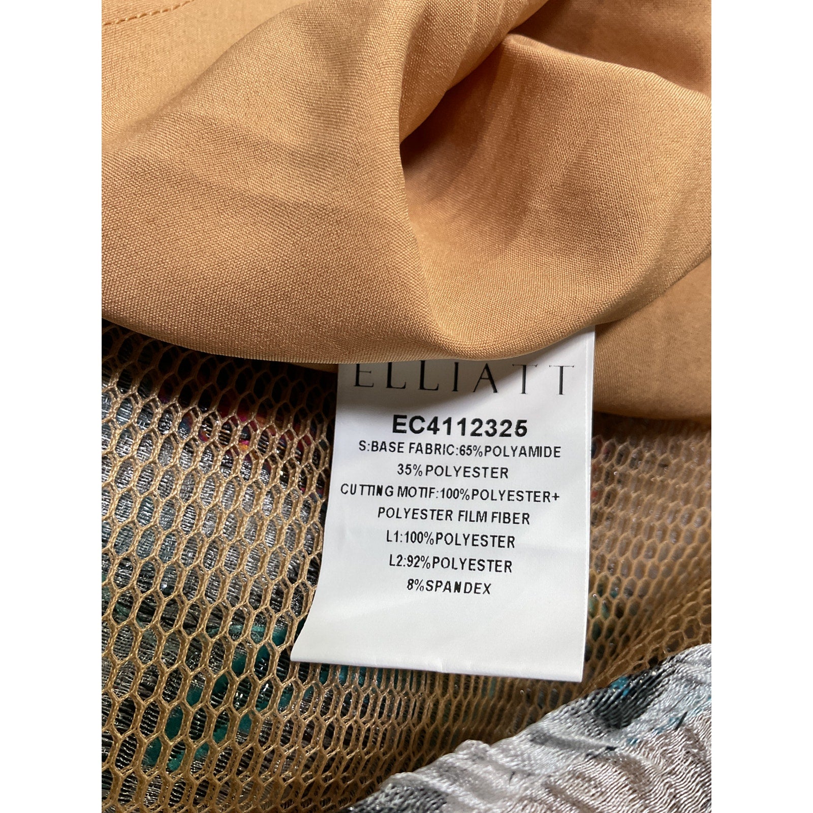 Elliatt 'Zenobia' Green Polyamide Dress Size M