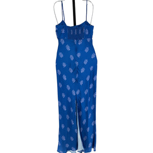 Ciao Lucia Floral Blue Nera Dress Size XS