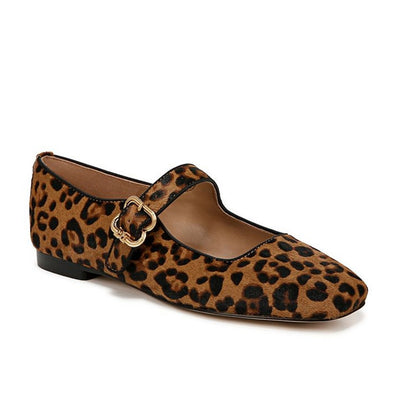 Sam Edelman Leopard Print Multicolor Michaela Mary Jane Flats Size 8