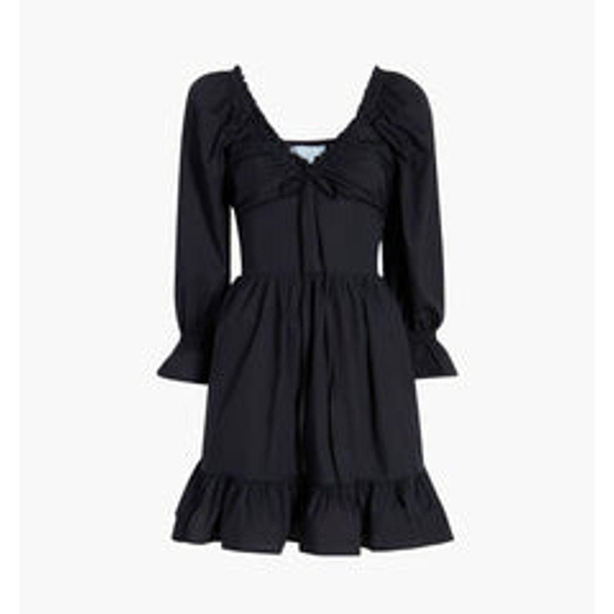 Hill House Home 'The Samantha' Long Sleeve Black Dress Size S