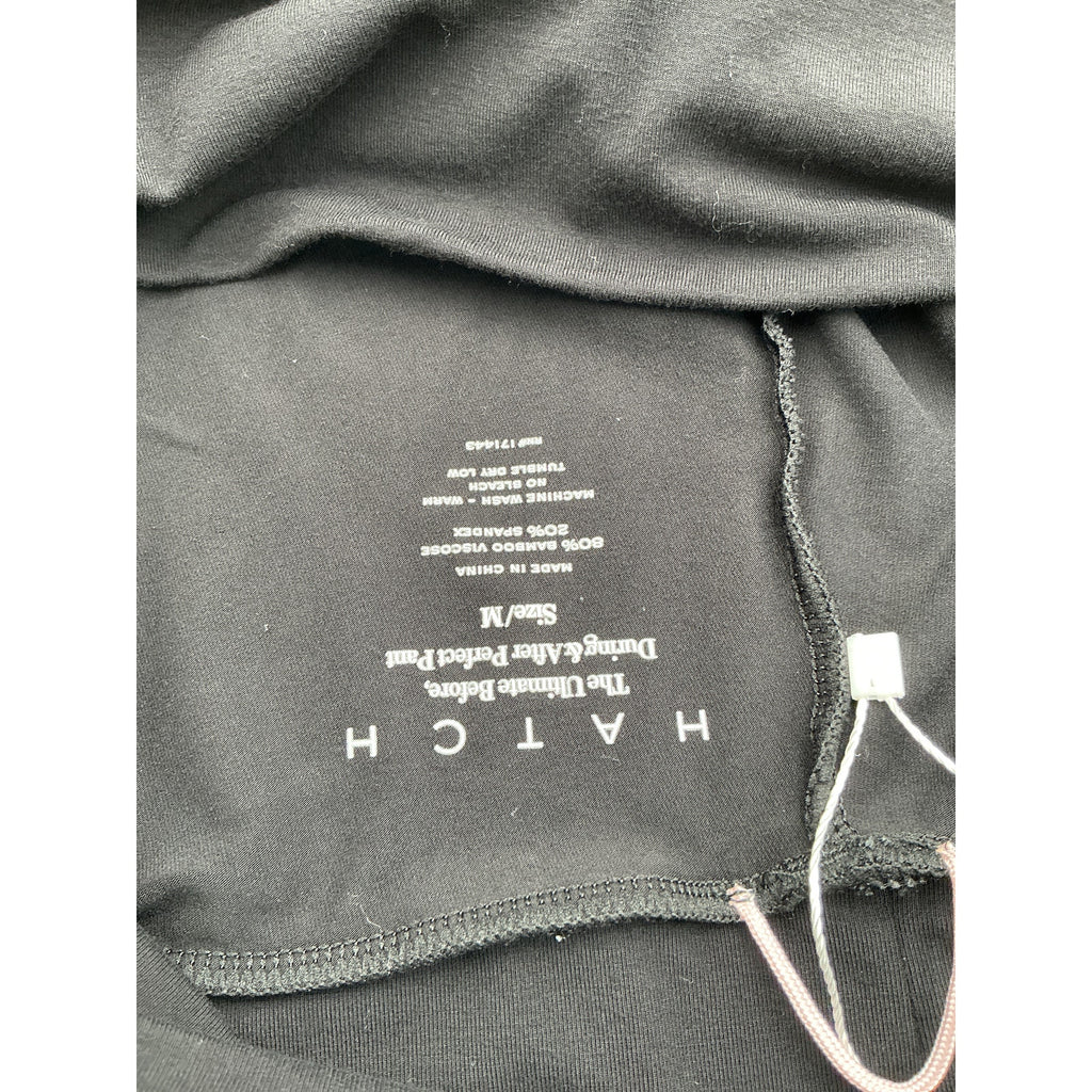 Hatch Black Viscose The Ultimate Before, During & After Perfect Pant Size M