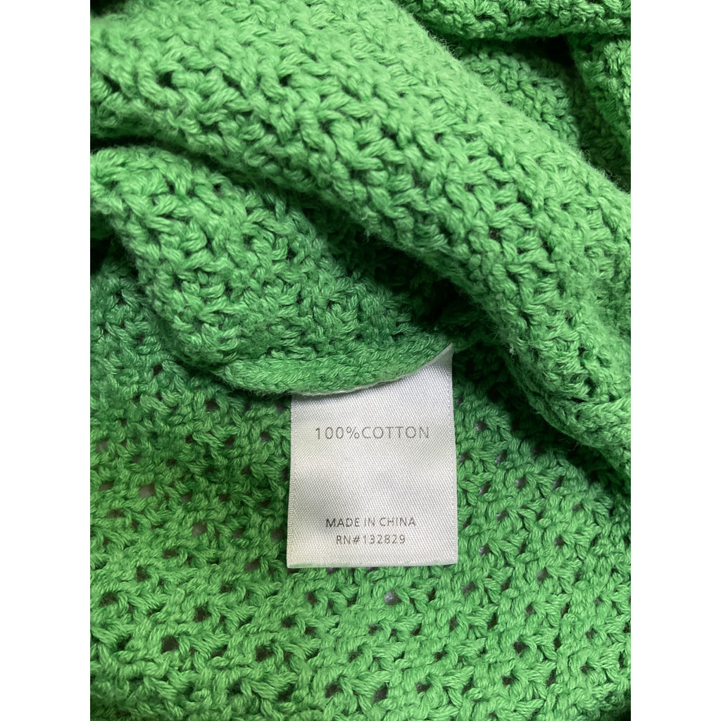 Tularosa 'Maisa' Green Cotton Crochet Mini Dress Size XS