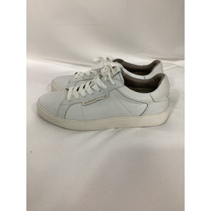 Allsaints 'Sheer' White Leather Low Trainers Shoes Size 8