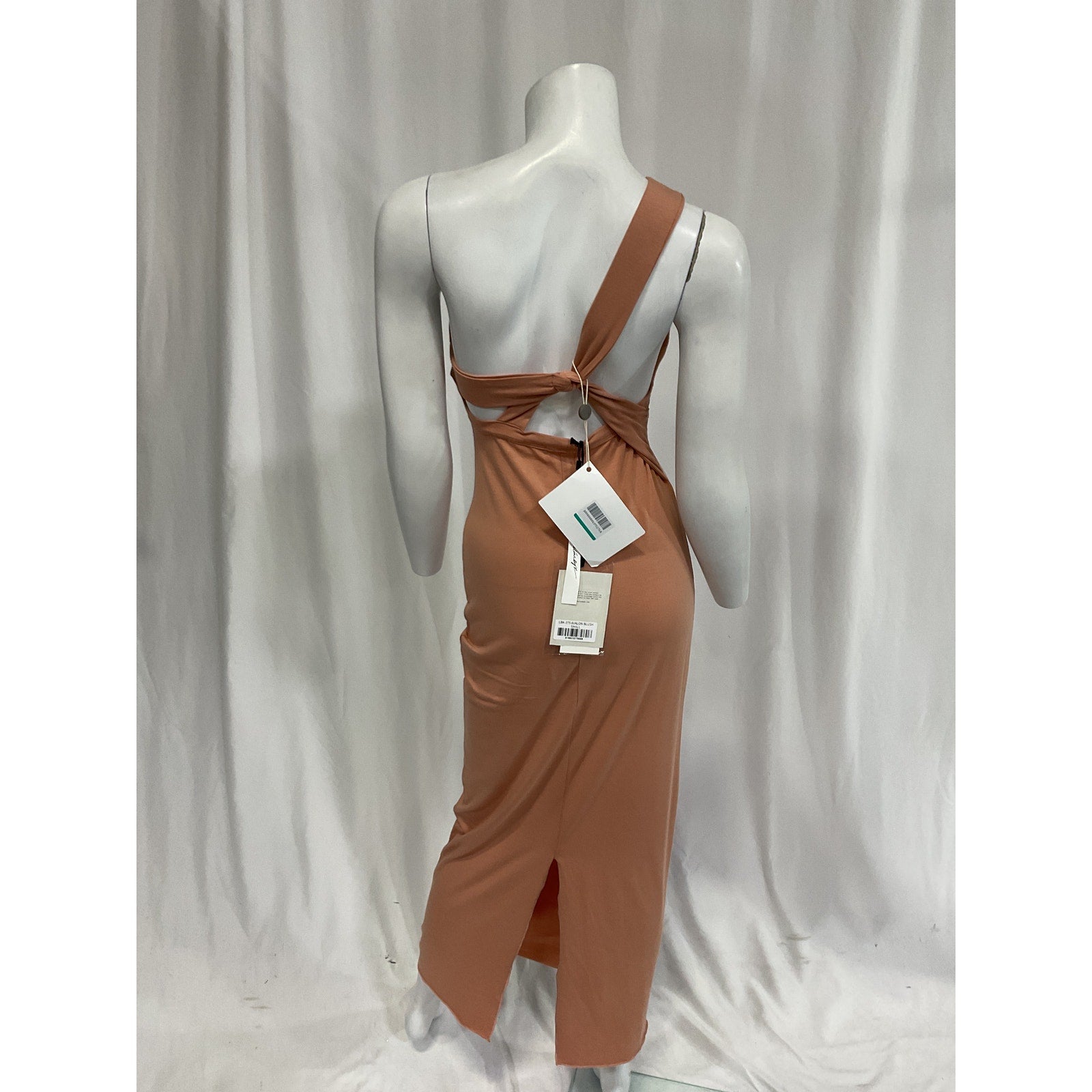 The Line by K Pink Stretch Cotton And Modal-Blend Jersey Maxi Dress Size S - NWT