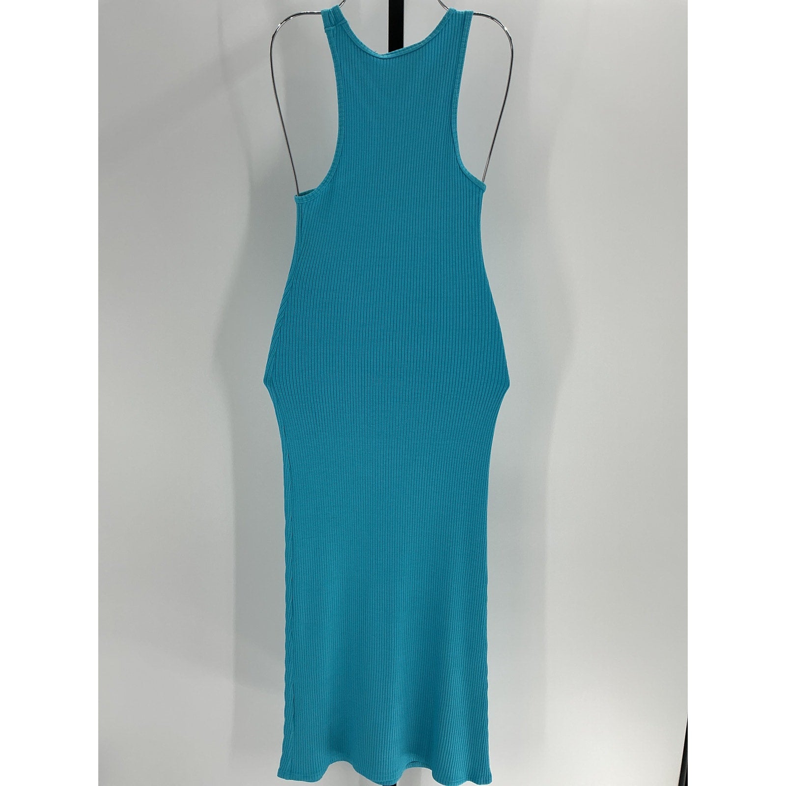 Simon Miller Fine Rib Blue Rayon Mawga Dress Size S