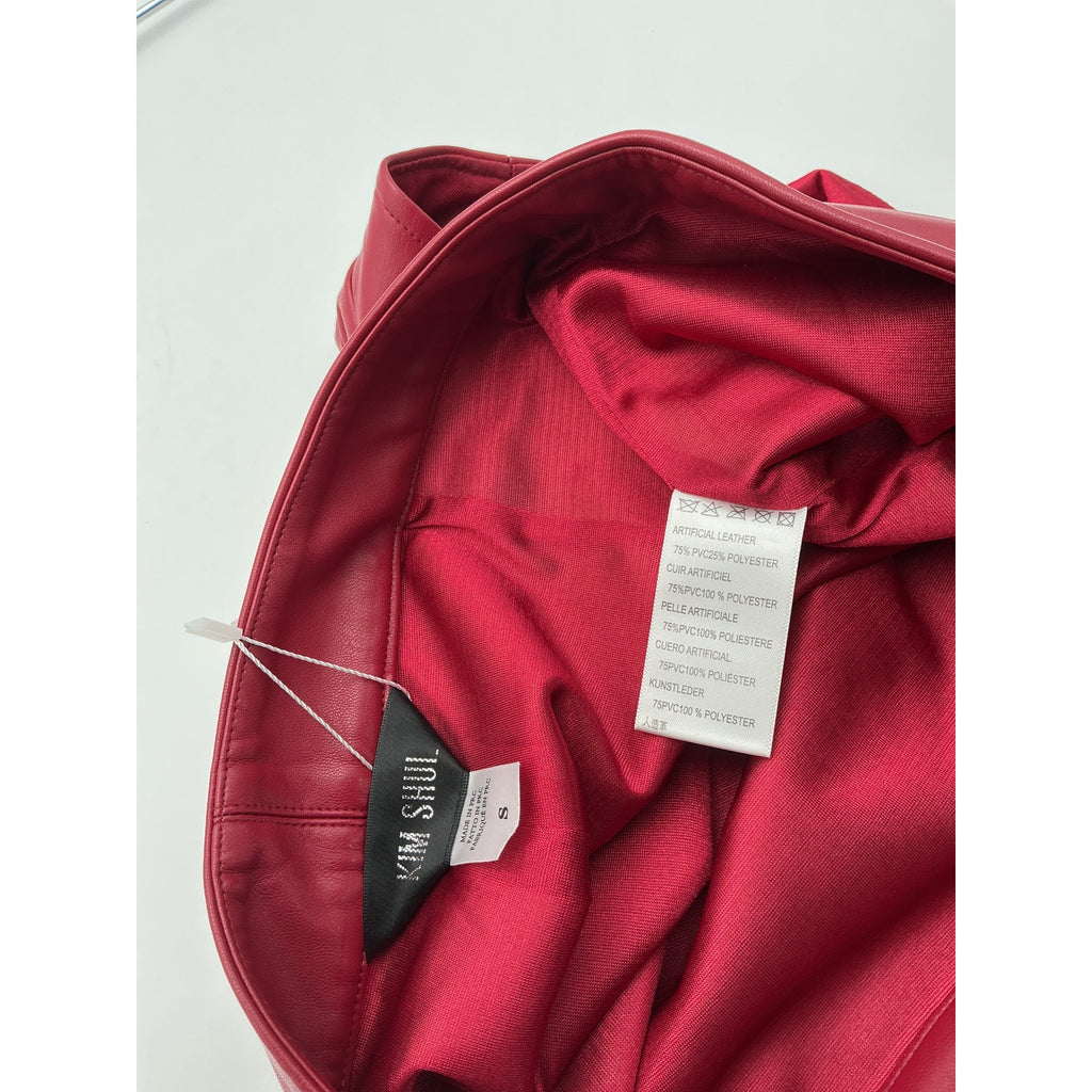 Kim Shui Red PVC Hot Short Size S