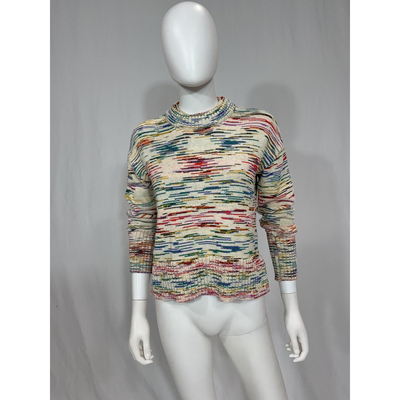 Veronica Beard 'Jean' White Gerona Crewnewck Stripe Sweater Size XS