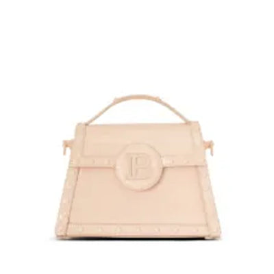 Balmain B-Buzz 'Dynasty' Pink Leather Handbag