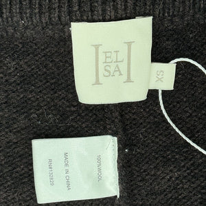 Helsa Wool Black Paxton Pants Size XS