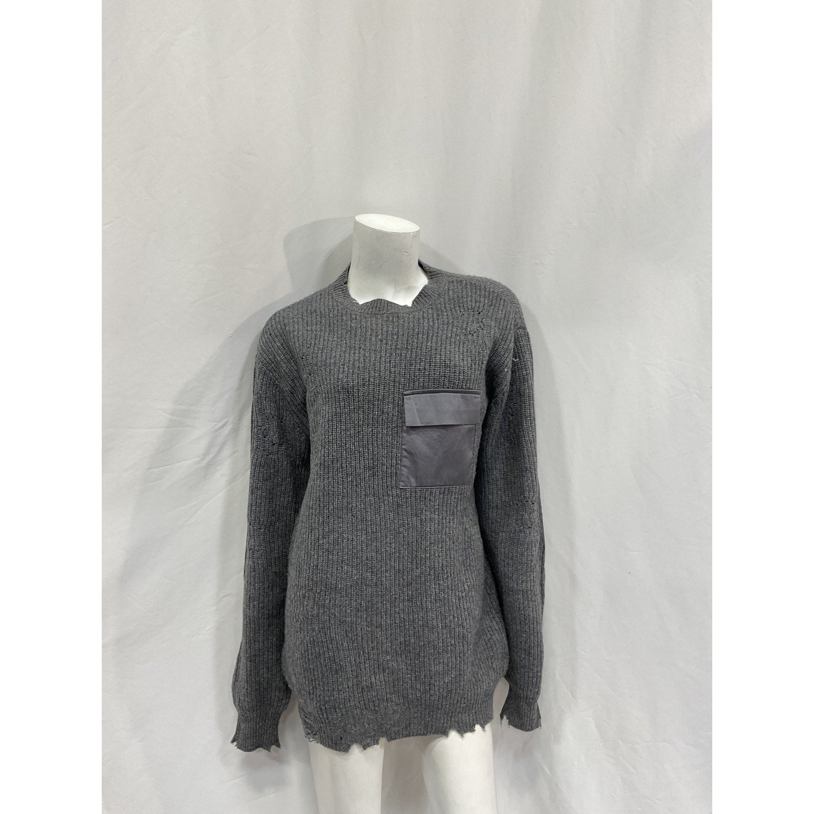 Ser.O.Ya Grey Wool Devin Sweater Size XS