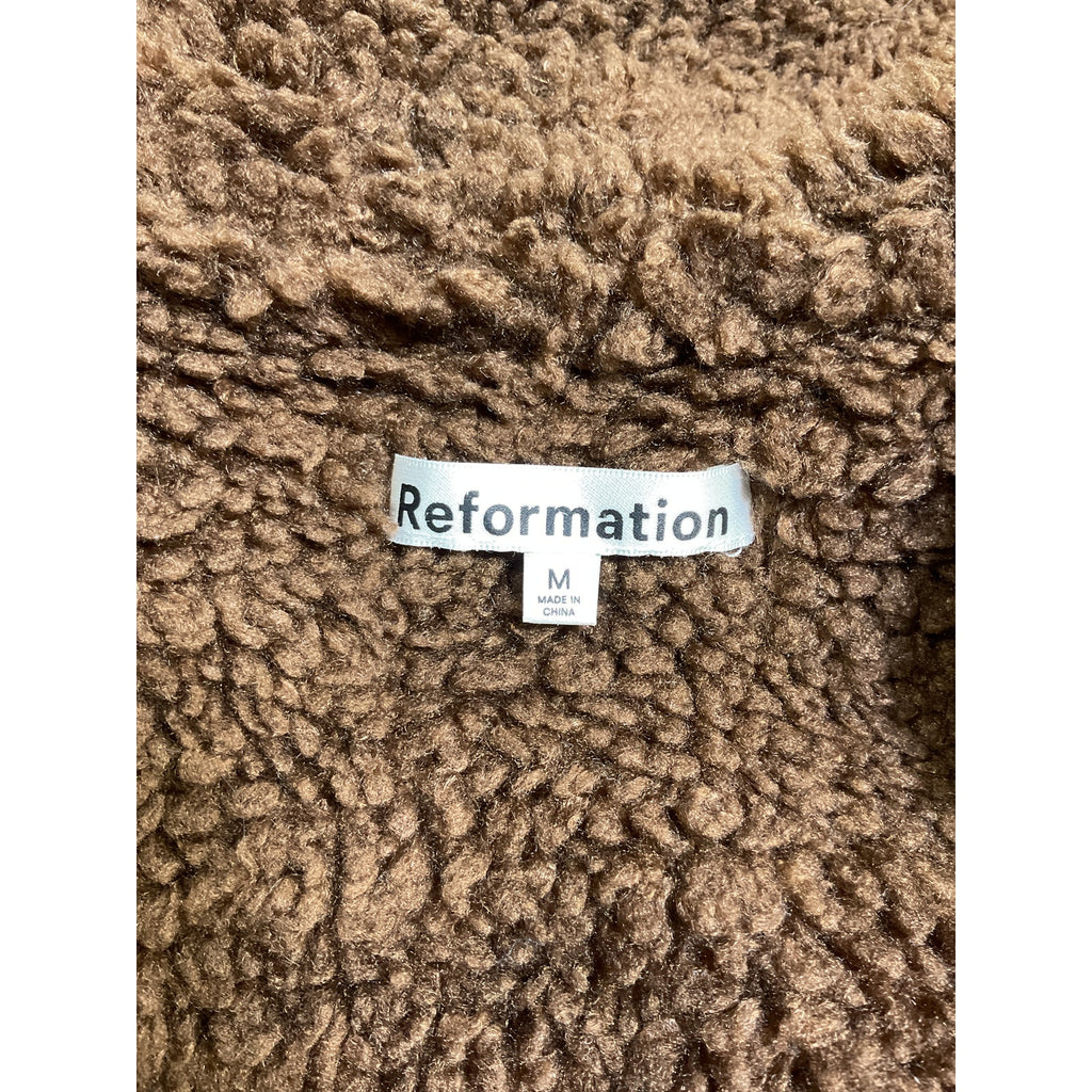 Reformation 'Talli' Brown Jacket Size M