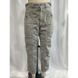 Agolde High-Rise Gray Straight-Leg Denim Jeans Size 27