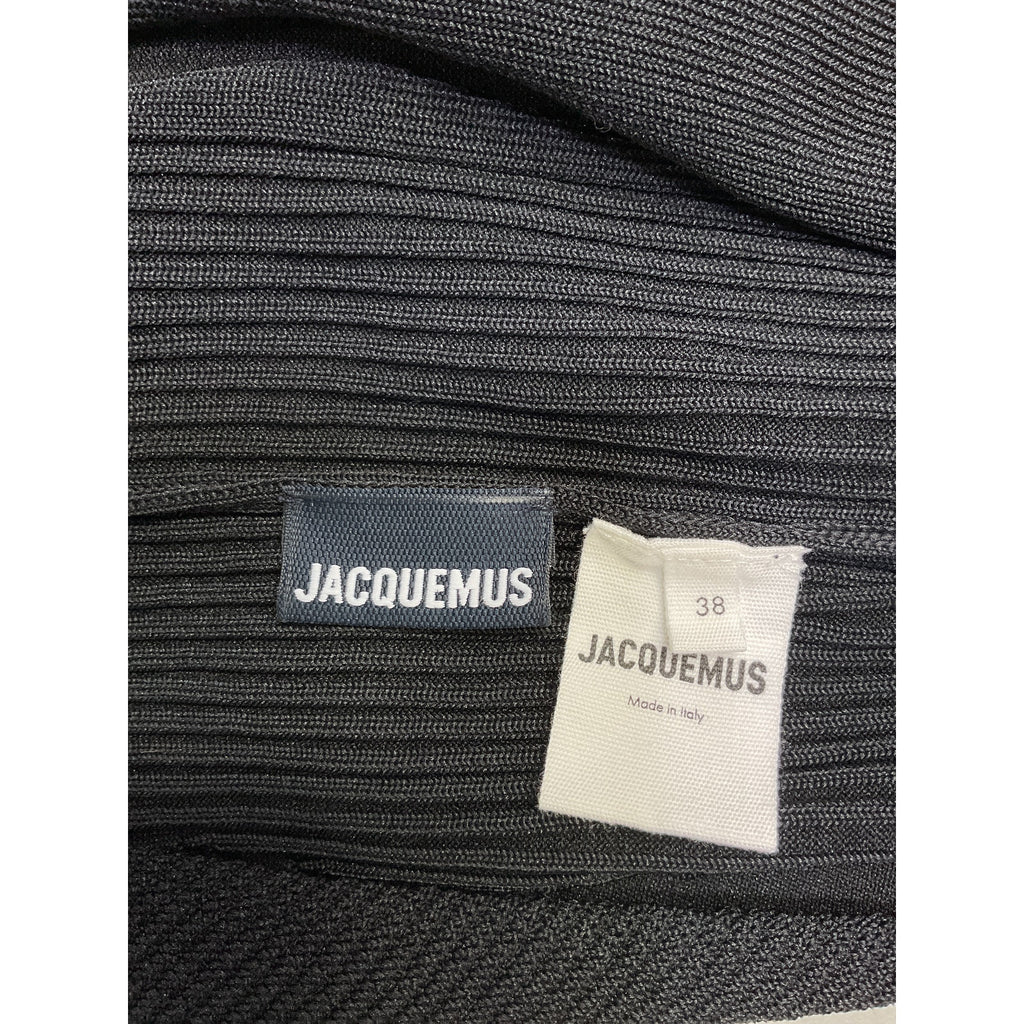 Jacquemus 'La' Black Maille Lucca Blouse Size 38