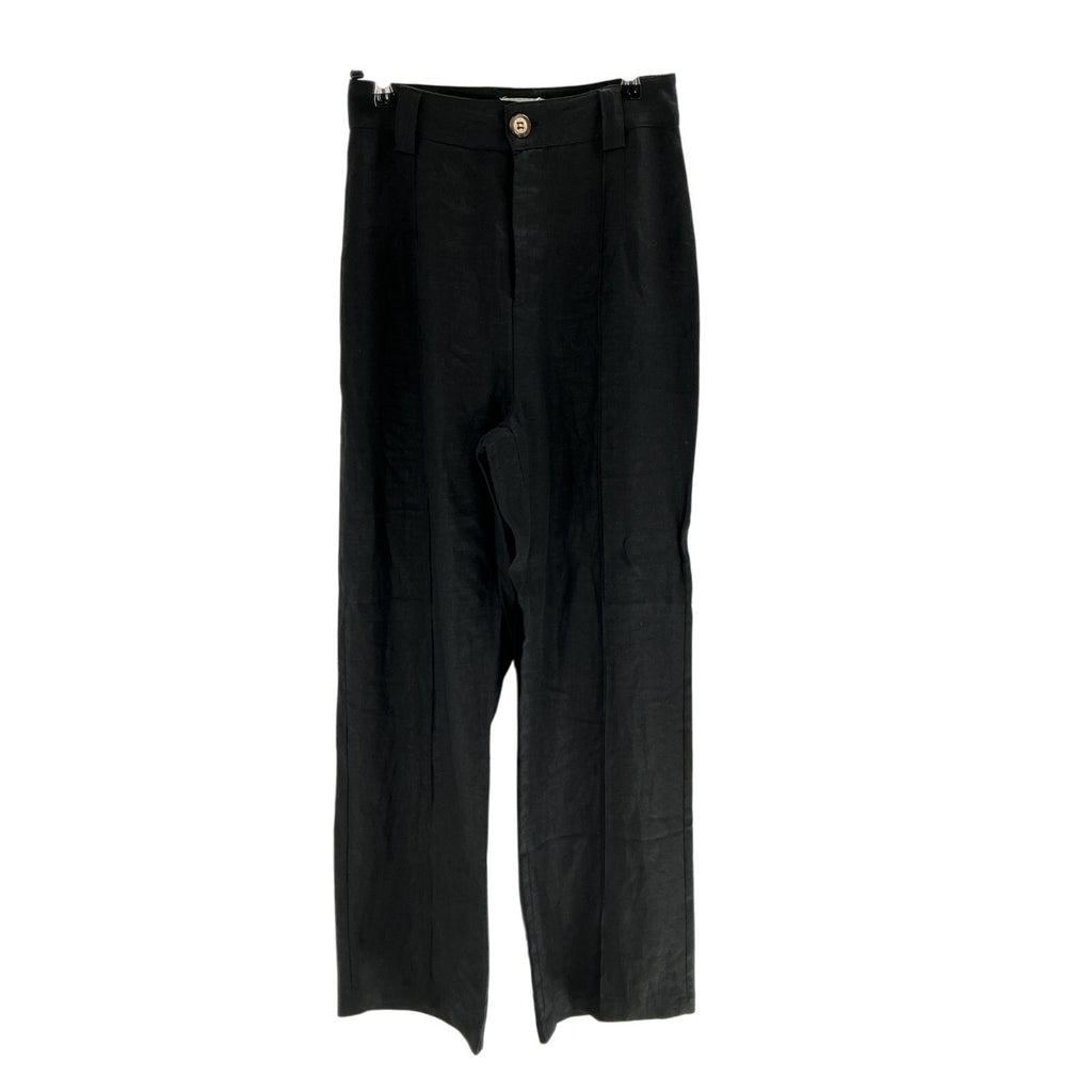 Dissh 'Logan' Black Linen Pant Size 4