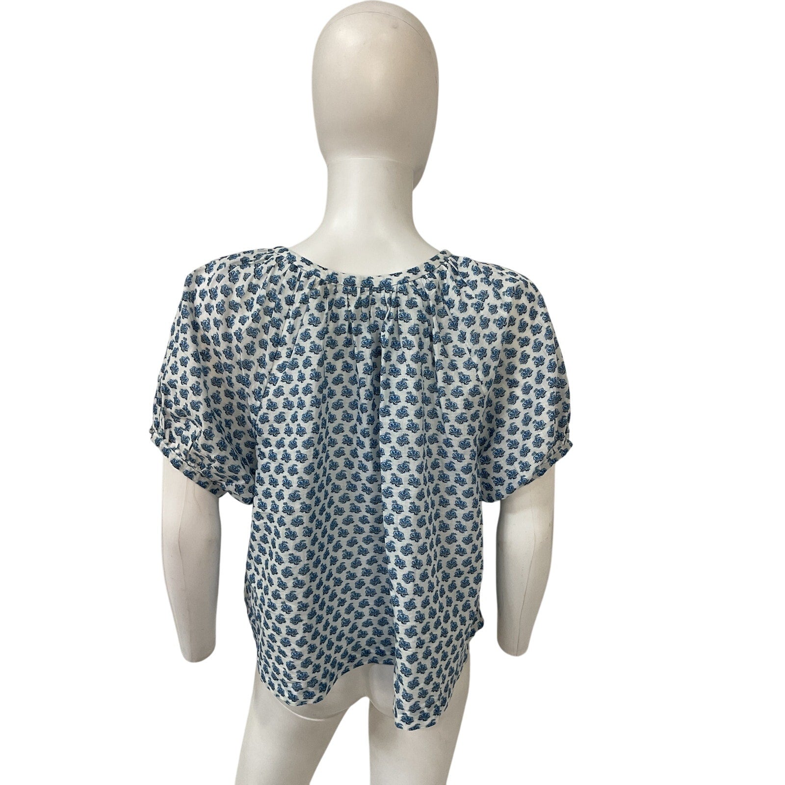 D�en 'June' Blue Top Size XS