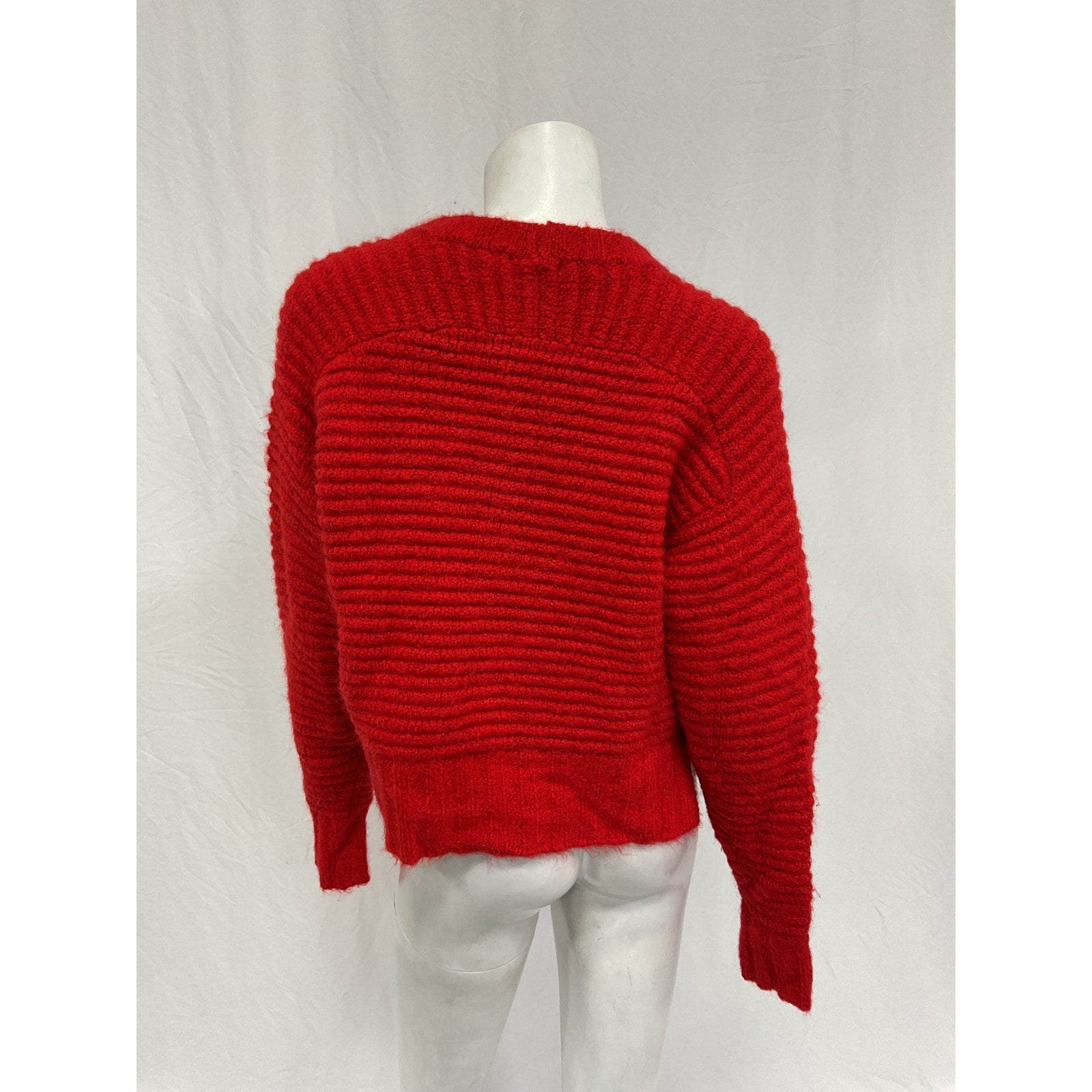Pistola 'Adina' Red Acrylic Sweater Size XS