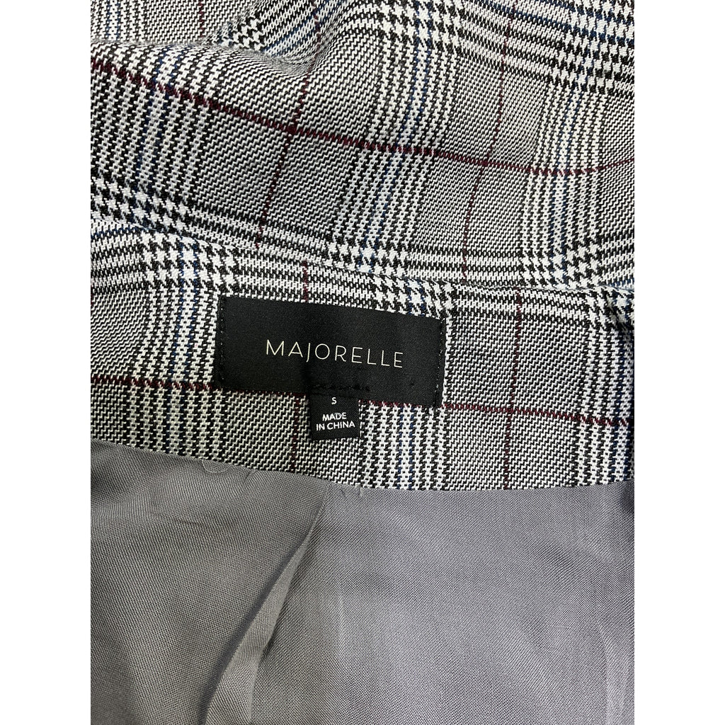 Majorelle 'Rhea' Black Polyester Blazer Size S