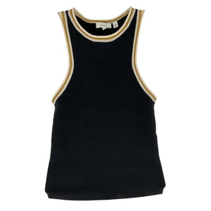 A.L.C. Contrast Trim Black Nelly Tank Size XS