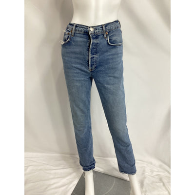 Agolde 'Riley' High Rise Denim Jeans Size 27