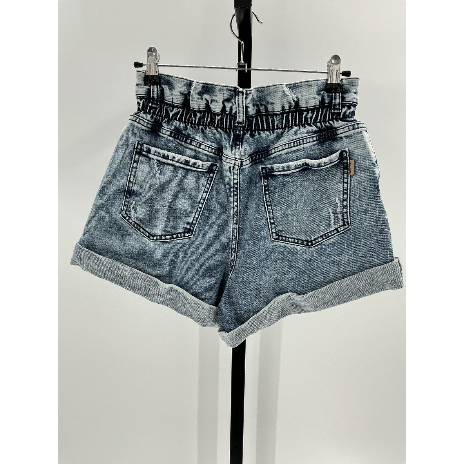 Retrofete 'Haisley' Blue Cotton Shorts Size 28