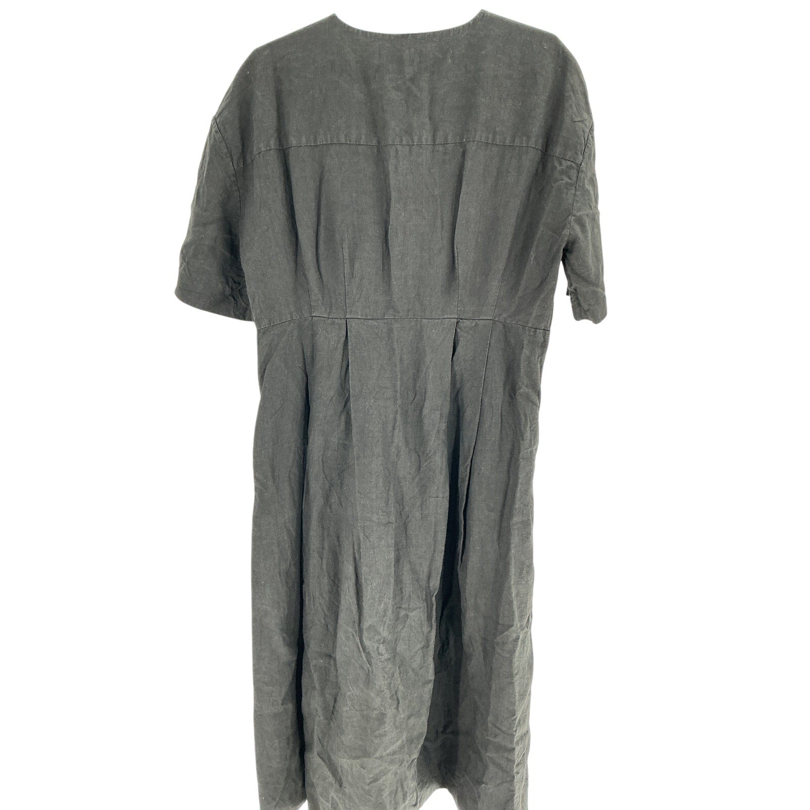 Jenni Kayne 'Day' Black Linen Dress Size XXL