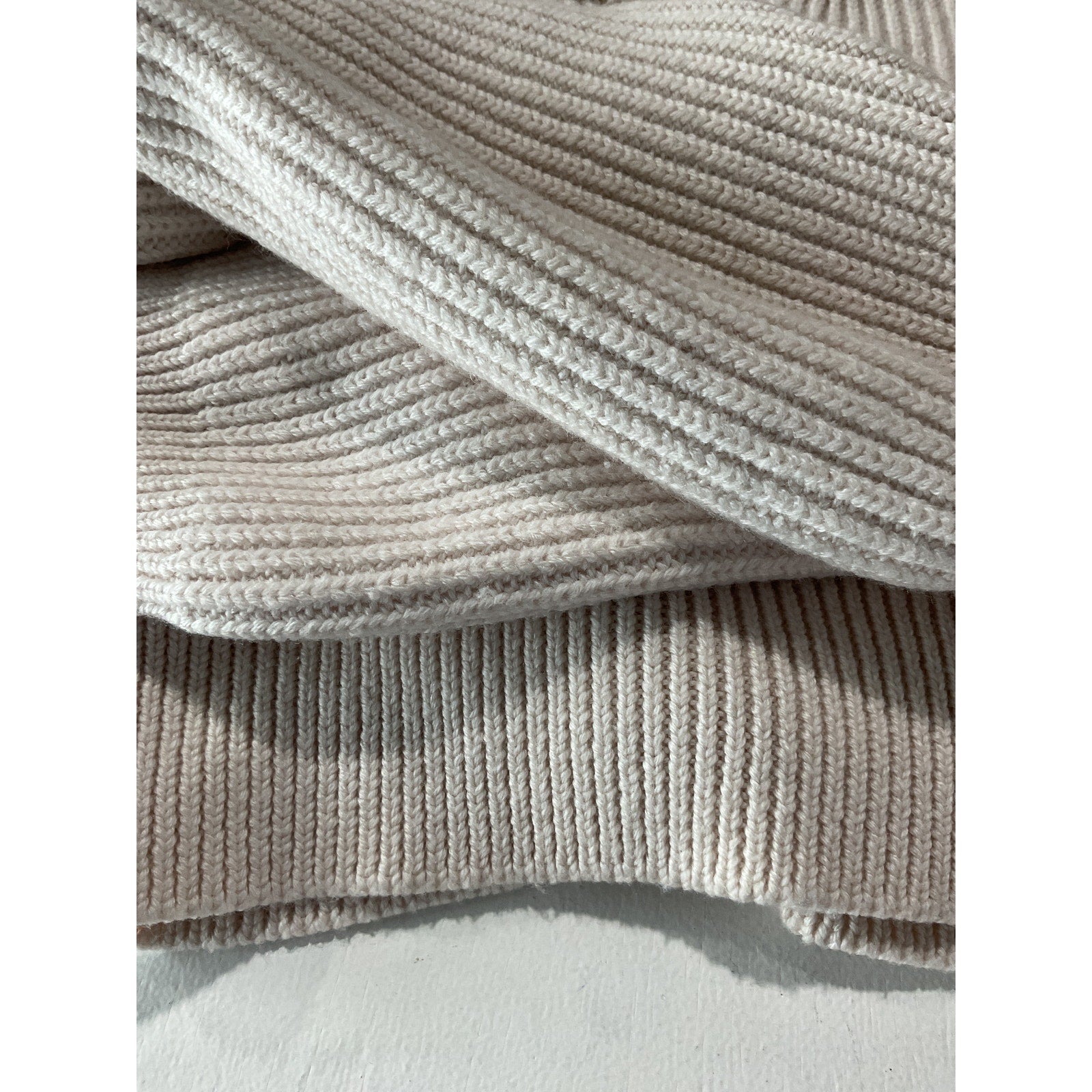 Jacquemus 'La Maille' Cream Wool Risoul Jumper Size 36