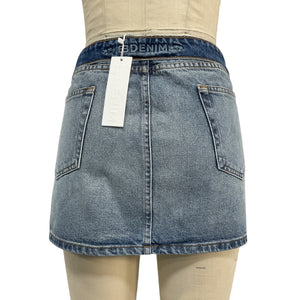 Eb Denim Classic Daphne Madison Mini Skirt Size 32 NWT