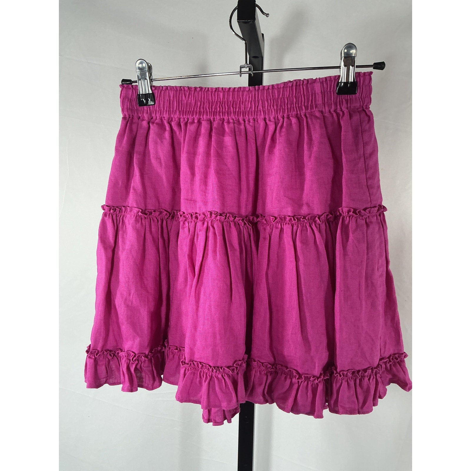 Hill House Home 'The Paz' Pink Linen Skirt Size S