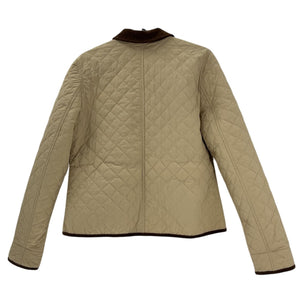 L'academie Quilted Brown Niki Jacket Size XL