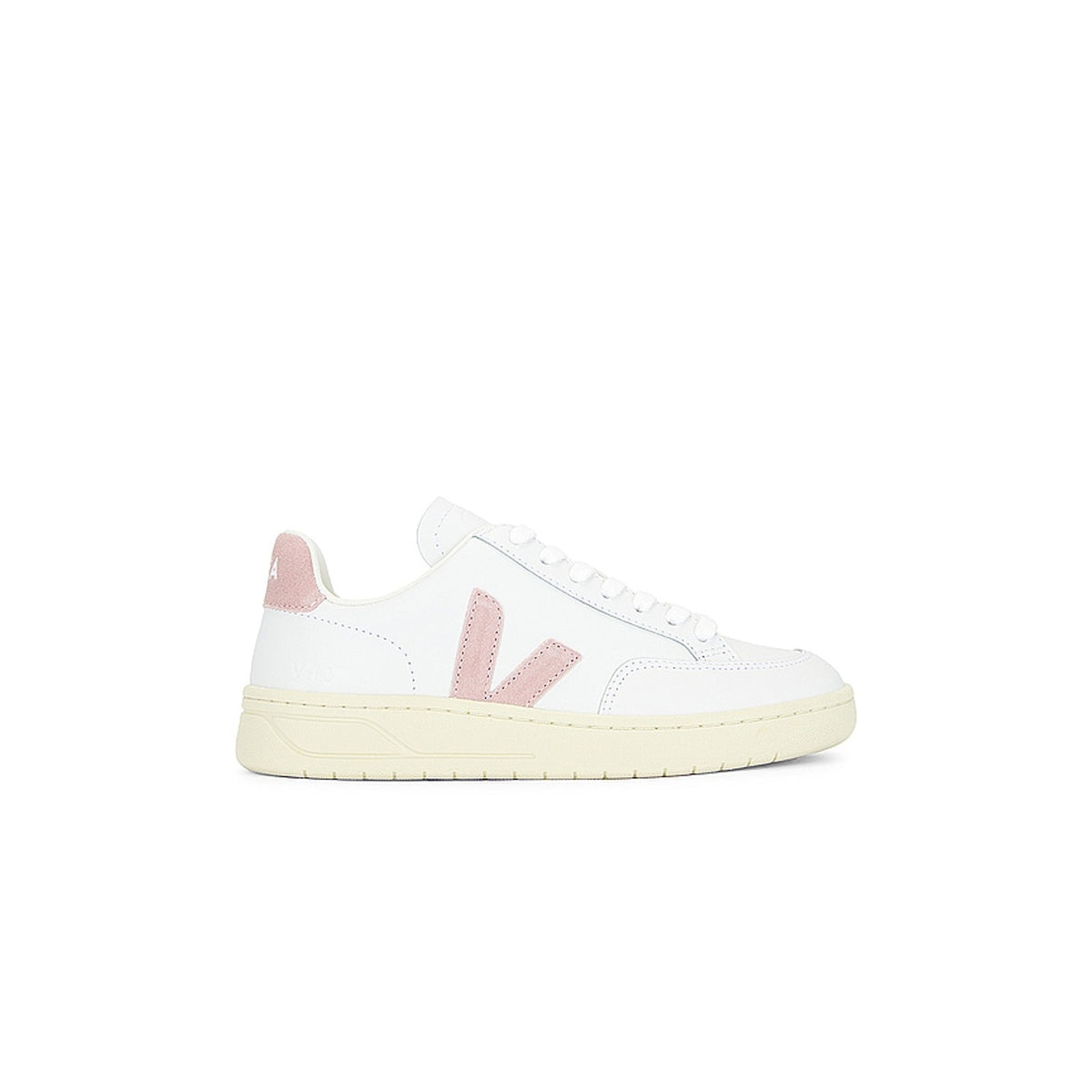 Veja 'V-12' White Leather Sneaker Size 9
