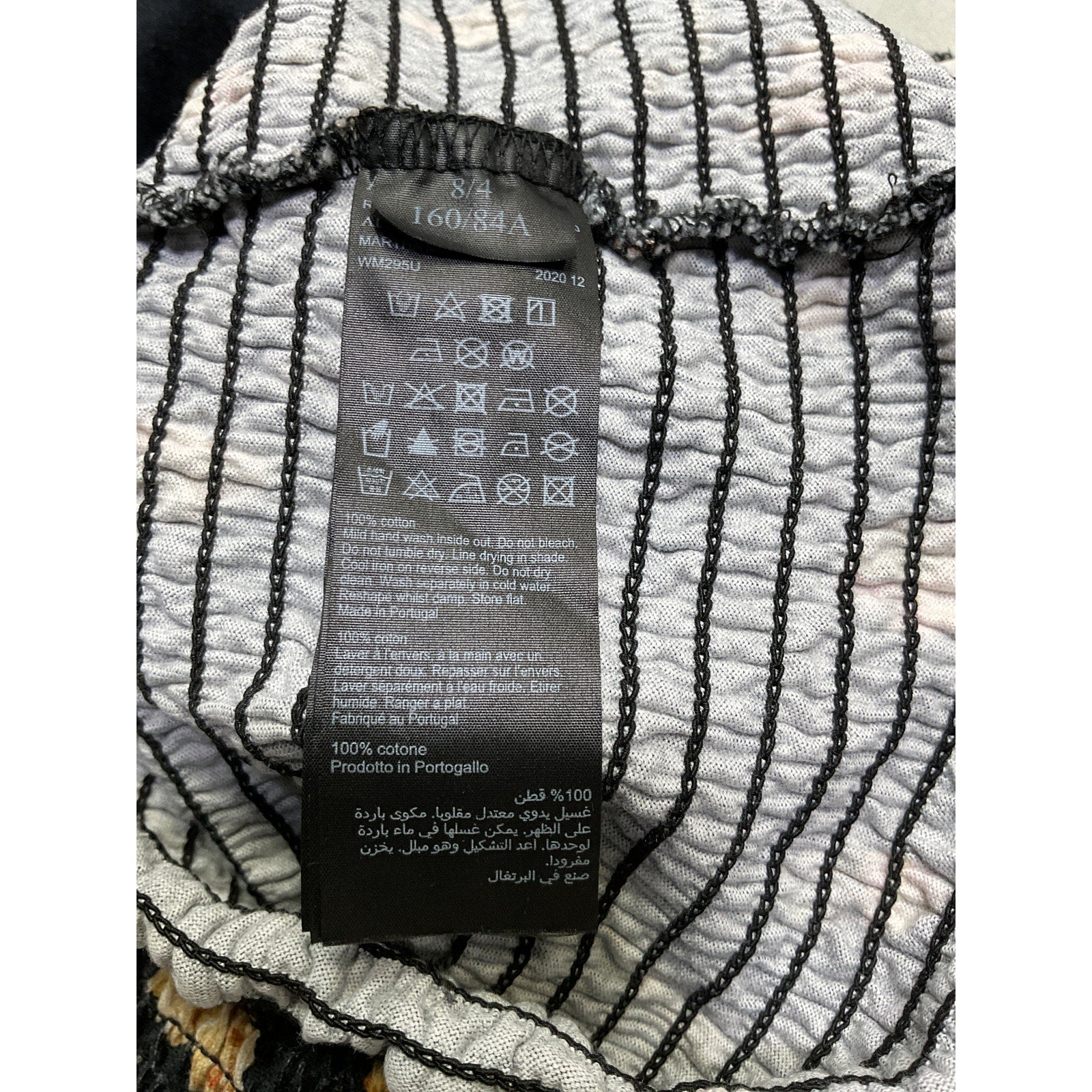 Allsaints 'Martha' Black Cotton Mutare Top Size 4