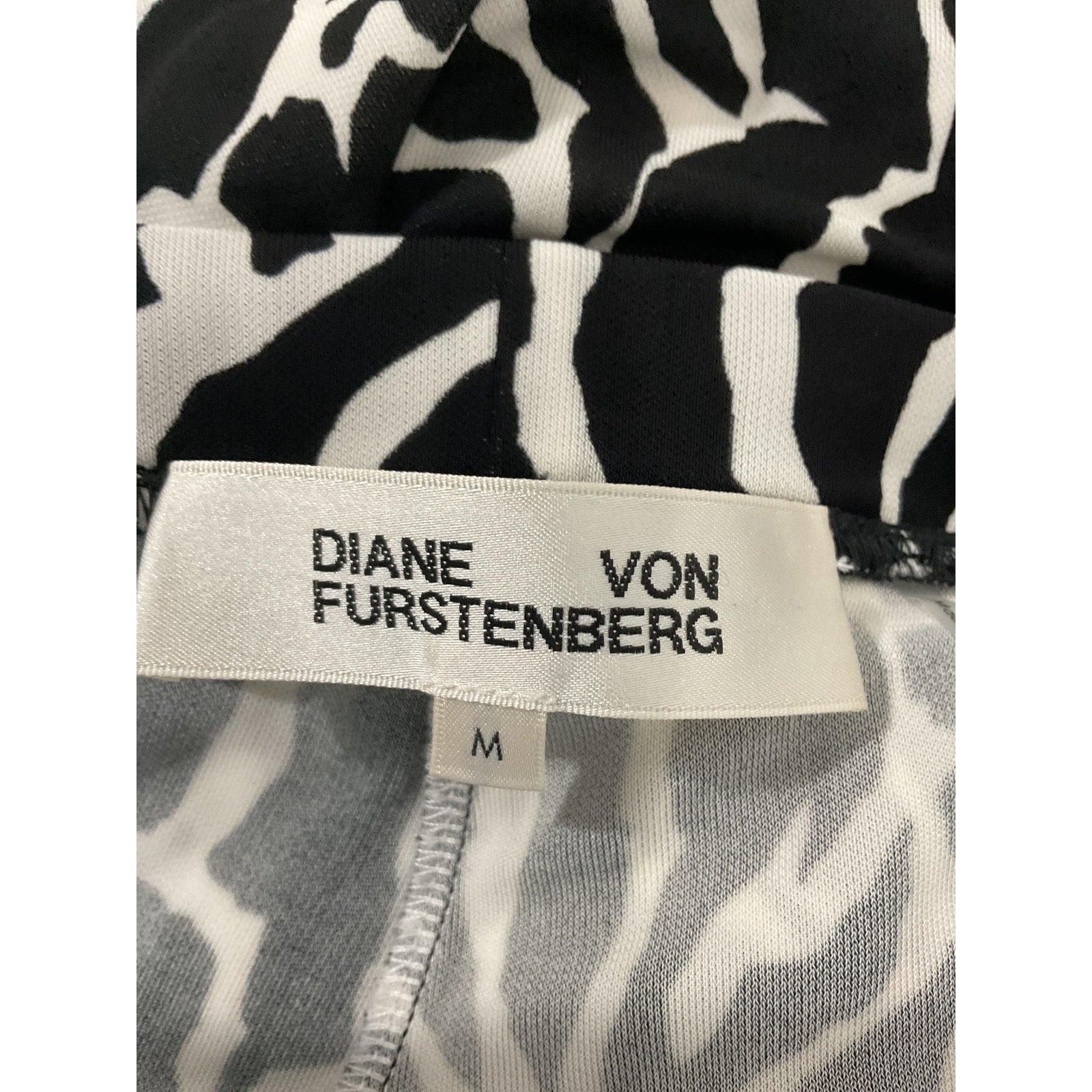 Diane Von Furstenberg 'Caspian' Black Pants Size M